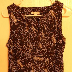 100% cotton floral motif Tunic Dress